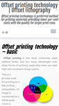 Mobile Screenshot of offsetprintingtechnology.com